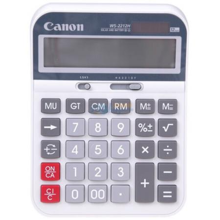 佳能Canon WS-2212H 12位數(shù)商務辦公計算器