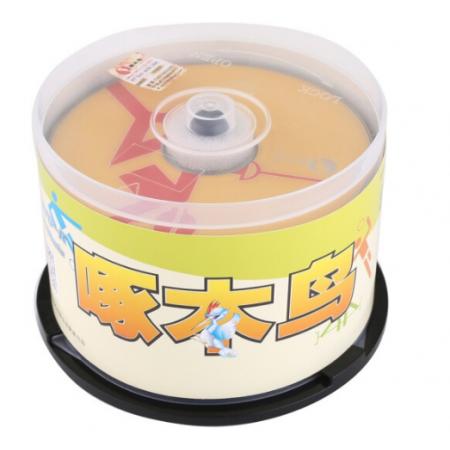 啄木鳥 DVD-R 16速 4.7G 運動系列 橙色 桶裝50片 刻錄盤