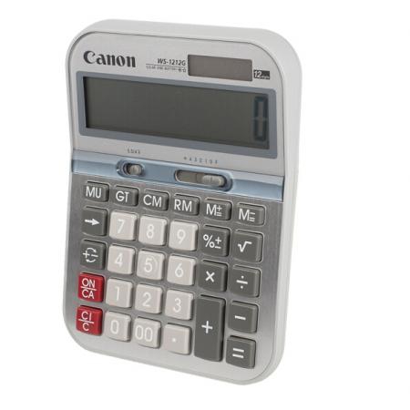 佳能（Canon） WS-1212G 中號(hào)太陽(yáng)能金屬面板計(jì)算器
