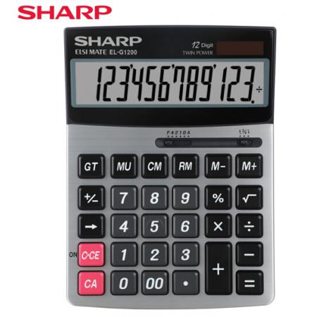夏普（SHARP） EL-G1200 計算器商務辦公財務會計專用大型計算機