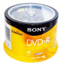 索尼sony 4.7g光盤(pán) dvd刻錄盤(pán) 空白光盤(pán) 碟片 sony光盤(pán) 50片裝 DVD-R 50片桶裝行業(yè)版