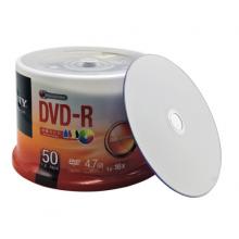 SONY 索尼  dvd刻錄盤 光盤 空白光盤 4.7G 16X DVD-R 可打?。?0片桶裝）亞光面