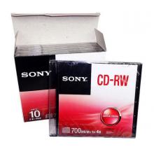 SONY/索尼  光盤(pán) 車(chē)載cd空白光盤(pán) 700M 刻錄盤(pán) CD-R（1-48X） 單片裝（帶獨(dú)立包裝盒）