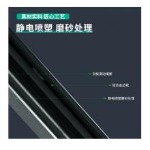 得力（deli）90*120cm上下推拉雙面白板 辦公會議寫字板33526