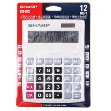 夏普SHARP CH-D12  計(jì)算器 辦公商務(wù)型計(jì)算器 黑色 CH-D12 中號(hào)