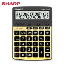 夏普（SHARP）EL-G7600 12位語(yǔ)音臺(tái)式計(jì)算器商務(wù)辦公財(cái)務(wù)會(huì)計(jì)商城計(jì)算真人發(fā)音大屏幕計(jì)算器