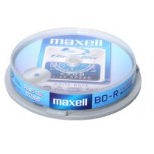 麥克賽爾（maxell）BD-R光盤 刻錄光盤 光碟 空白光盤 藍光碟 4速25G臺產(chǎn) 桶裝10片