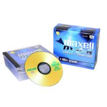 麥克賽爾（maxell）DVD+R光盤 刻錄光盤 光碟 空白光盤 16速4.7GB 1片盒裝，5盒/包