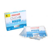 麥克賽爾（maxell）DVD-R光盤 刻錄光盤 光碟 空白光盤 16速4.7G臺(tái)產(chǎn) 1片盒裝，5盒/包