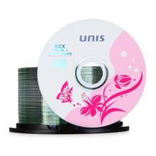 紫光（UNIS）CD-R 52速 700M 碟之戀系列 桶裝50片 刻錄盤(pán)