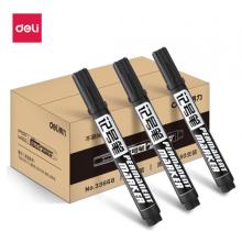 得力(deli)DLSX-33668 50支物流記號(hào)筆 油性大頭筆 黑色 辦公用品
