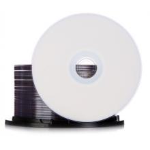 紫光（UNIS）DVD-R空白光盤/刻錄盤 16速4.7GB 拖機(jī)真彩可打印系列 桶裝50片