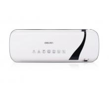 得力（deli）2130 A4塑封小秘書(shū) 塑封機(jī) 封裝機(jī) 自動(dòng)過(guò)塑機(jī)過(guò)膠機(jī) 簡(jiǎn)潔時(shí)尚 靜 A4 自動(dòng)控溫?zé)崴?冷裱 