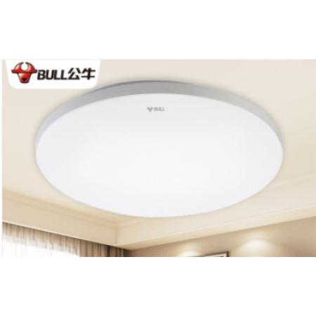 公牛led吸頂燈家用燈具陽臺廚房臥室簡約現(xiàn)代圓形餐廳客廳燈超薄12W18W24W三段調(diào)光LED吸頂燈 耀石24W 三段調(diào)光 45*7.5 適10-16平