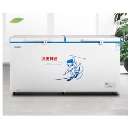 美菱（MELING）528升商用冰柜 臥式低溫冷柜 單溫一室冷凍冷藏 BC/BD-528DTX