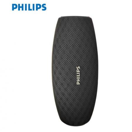 飛利浦(PHILIPS)BT6900B 音樂小號角 防水藍牙音箱 戶外便攜迷你音響 黑色