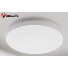 公牛led吸頂燈家用燈具陽(yáng)臺(tái)廚房臥室簡(jiǎn)約現(xiàn)代圓形餐廳客廳燈超薄12W18W24W三段調(diào)光LED吸頂燈 水紋24W 40*7.5 5700k適8-15平