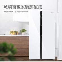 松下（Panasonic）570升大容量對(duì)開門冰箱 0.1度調(diào)節(jié) 銀離子抗菌裝置 一鍵速凍 玻璃面板 NR-EW58G1-XW