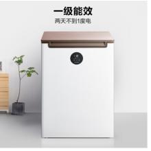 美的(Midea)150升 迷你小冷柜 冷藏冷凍變溫柜 抑菌凈味 一級能效 單溫小冰箱 (白色) BD/BC-150KEV