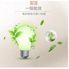 美的(Midea)143升 電腦智能控溫 迷你小冷柜 一級能效 單溫小冰箱 BD/BC-143KEM(E)