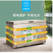 美菱(MELING) 426升 一級能效 商用單溫電控大容量冰柜 冷藏冷凍轉(zhuǎn)換 臥式大冷凍柜  BC/BD-426DTE