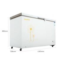 美菱（MELING）418升臥式電腦控溫冰柜一室 單溫冷凍冷藏轉(zhuǎn)換大冷柜BC/BD-418DTE