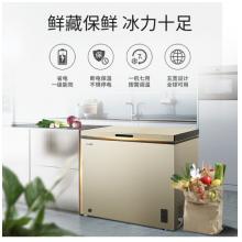 美菱(MELING)201升 一級(jí)能效冷藏冷凍轉(zhuǎn)換冰柜 節(jié)能靜音 單溫臥式  頂開(kāi)門 BC/BD-201DT