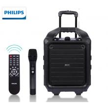 飛利浦（PHILIPS）SD75 外音響 拉桿便攜式無線藍(lán)牙大功率 音箱重低音演出帶話筒