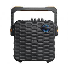 飛利浦（PHILIPS）SD60 戶(hù)外拉桿音箱 便攜播放器帶無(wú)線(xiàn)話(huà)筒 舞臺(tái)演出藍(lán)牙大功率重低音（黑色）