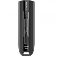 閃迪 (SanDisk)128GB USB3.1 U盤 CZ800至尊極速 黑色 讀速200MB/s 寫150MB/s 可伸縮接口 提供密碼保護(hù)
