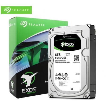 希捷(Seagate)8TB 256MB 7200RPM 企業(yè)級硬盤 SATA接口 希捷銀河Exos 7E8系列(ST8000NM0055)