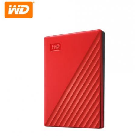 西部數(shù)據(jù)(WD)4TB USB3.0移動硬盤My Passport隨行版 2.5英寸 紅色