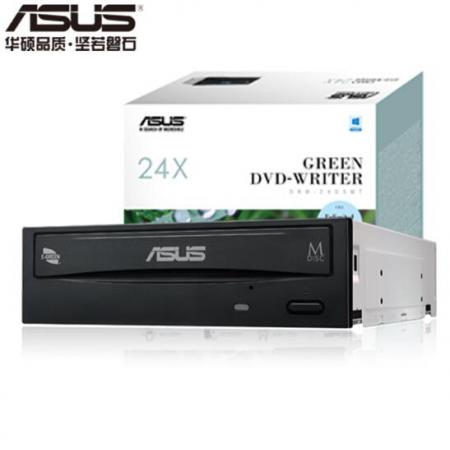 華碩(ASUS) 24倍速 SATA接口 內(nèi)置DVD刻錄機(jī) 臺(tái)式機(jī)光驅(qū) 黑色(DRW-24D5MT)