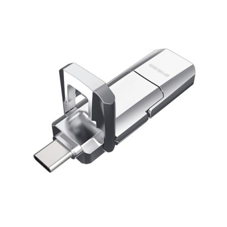 愛國(guó)者（aigo）256GB USB3.1 Type-C雙U口 高速固態(tài)U盤 U393 讀520MB/s 寫420MB/s 手機(jī)U盤 狂飆移動(dòng)固態(tài)硬盤