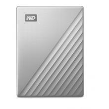 西部數(shù)據(jù)(WD)5TB Type-C移動硬盤My Passport Ultra for Mac 2.5英寸 銀色(密碼保護 自動備份)WDBPMV0050BSL
