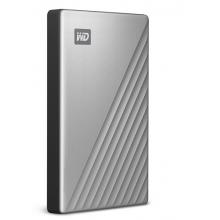 西部數(shù)據(jù)(WD)5TB Type-C移動硬盤My Passport Ultra for Mac 2.5英寸 銀色(密碼保護 自動備份)WDBPMV0050BSL
