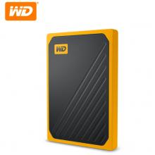 西部數(shù)據(jù)(WD)1TB USB3.0移動(dòng)硬盤 固態(tài)(PSSD)My Passport Go琥珀色(堅(jiān)固耐用 小巧便攜)WDBMCG0010BYT