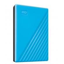 西部數據(WD)4TB USB3.0移動硬盤My Passport隨行版 2.5英寸 藍色 含數據恢復服務