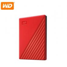 西部數(shù)據(jù)(WD)4TB USB3.0移動硬盤My Passport隨行版 2.5英寸 紅色
