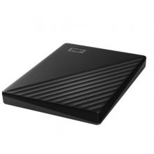 西部數(shù)據(jù)(WD)4TB USB3.0移動硬盤My Passport隨行版 2.5英寸 黑色(密碼保護 自動備份) WDBPKJ0040BBK