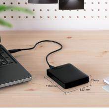 西部數(shù)據(jù)(WD)1TB USB3.0移動(dòng)硬盤(pán)Elements 新元素系列2.5英寸+2年存儲(chǔ)設(shè)備數(shù)據(jù)恢復(fù)服務(wù)