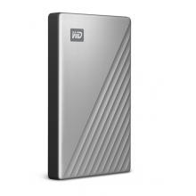 西部數(shù)據(jù)(WD)1TB Type-C移動硬盤My Passport Ultra2.5英寸 銀色(密碼保護 自動備份)WDBC3C0010BSL