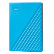 西部數(shù)據(jù)(WD)1TB USB3.0移動硬盤My Passport隨行版 2.5英寸 藍色(密碼保護 自動備份)WDBYVG0010BBL