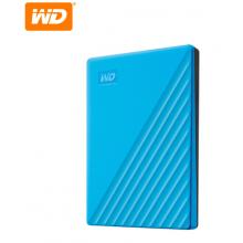 西部數(shù)據(jù)(WD)1TB USB3.0移動硬盤My Passport隨行版 2.5英寸 藍色(密碼保護 自動備份)WDBYVG0010BBL