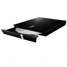 華碩(ASUS) 8倍速 外置DVD刻錄機(jī) 移動光驅(qū) 支持USB/Type-C接口 (兼容蘋果系統(tǒng)/SDRW-08U9M-U)-黑色