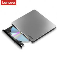 聯(lián)想（Lenovo）8倍速 鋁合金Type-C/USB外置光驅(qū) 外置DVD刻錄機(jī) 移動光驅(qū) Windows/MAC系統(tǒng)/DB85（銀黑色）