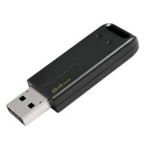 金士頓（Kingston）USB2.0 DT20電腦系統(tǒng)優(yōu)盤商務(wù)辦公汽車載高速U盤 黑色時(shí)尚64G