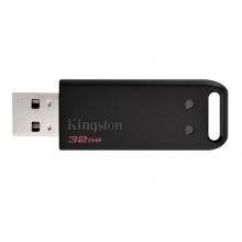 金士頓（Kingston）USB2.0 DT20電腦系統(tǒng)優(yōu)盤商務辦公汽車載高速U盤 黑色時尚32G