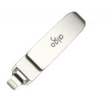 愛國者（aigo）256GB Lightning USB3.0  U371 銀色 手機電腦兩用