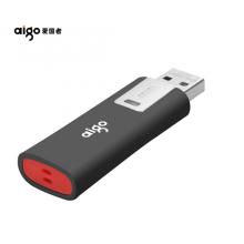 愛國者（aigo）16GB USB2.0 U盤 L8202寫保護 黑色 防病毒入侵 防誤刪
